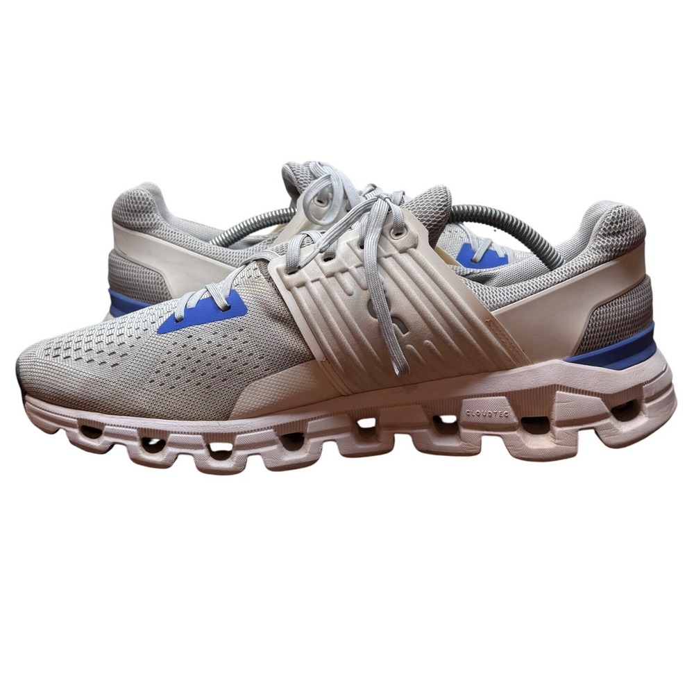 On Running Cloudswift Mens 12 Grey Blue Road Running Shoes 41.99004 Helion - Picture 8 of 11